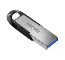 Флеш Диск Sandisk 64Gb Cruzer Ultra Flair SDCZ73-064G-G46 USB3.0 серебристый/черный