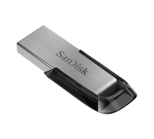 Флеш Диск Sandisk 64Gb Cruzer Ultra Flair SDCZ73-064G-G46 USB3.0 серебристый/черный