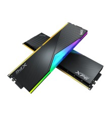 Memory Module ADATA DDR5 Общий объём памяти 32Гб Module capacity 16Гб Количество 2 7200 МГц Радиатор Множитель частоты шины 34 1.45 В RGB черный AX5U7200C3416G-DCLARBK