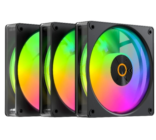 Вентилятор для корпуса Ocypus Gamma F12 Elite BK ARGB 3 IN 1, 120x120x25mm, 4-PIN PWM, 600-1800 RPM, 26 DBA MAX, HYDRO BEARING Вентилятор для корпуса Ocypus Gamma F12 Elite BK ARGB 3 IN 1, 120x120x25mm, 4-PIN PWM, 600-1800 RPM, 26 DBA MAX, HYDRO BEARING
