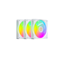Вентилятор для корпуса Ocypus Gamma F12 Elite WH ARGB REVERSE BLADE 3 IN 1, 120x120x25mm, 4-PIN PWM, 600-1800 RPM, 26 DBA MAX, HYDRO BEARING