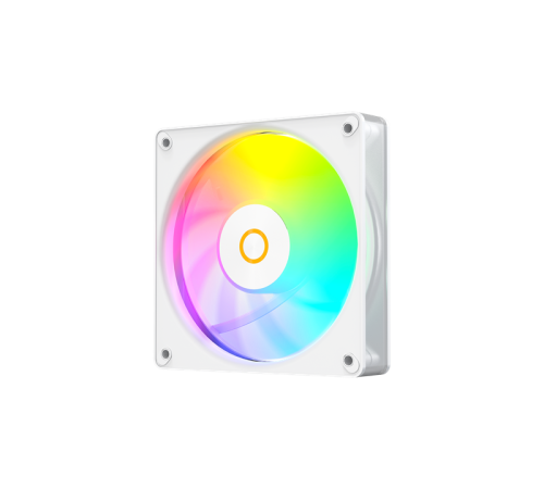 Вентилятор для корпуса Ocypus Gamma F12 Elite WH ARGB REVERSE BLADE 3 IN 1, 120x120x25mm, 4-PIN PWM, 600-1800 RPM, 26 DBA MAX, HYDRO BEARING