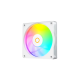 Вентилятор для корпуса Ocypus Gamma F12 Elite WH ARGB REVERSE BLADE 3 IN 1, 120x120x25mm, 4-PIN PWM, 600-1800 RPM, 26 DBA MAX, HYDRO BEARING