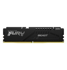 Память DDR5 16Gb 5600МГц Kingston KF556C40BB-16 Fury Beast RTL PC5-41600 CL40 DIMM 288-pin 1.25В single rank