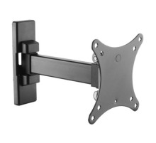 Кронштейн для телевизора Ultramounts UM 874 черный 13"-27" макс.20кг настенный поворот и наклон