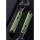 Ключи Deli Разводной ключ «Home Series Green" Deli HT1508L 200мм, эксклюзивный дизайн, рукоятка - высококачественный софттач пластик