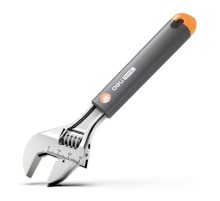 Ключи Deli Разводной ключ «Home Series Gray" Deli HT1508C 200мм, эксклюзивный дизайн, рукоятка - высококачественный софттач пластик