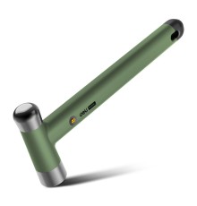 Ударно-рычажный инструмент молоток Deli Home Series Green HT7008L вес бойка 250гр, эксклюзивный дизайн, рукоятка из высококачественного софттач пластика