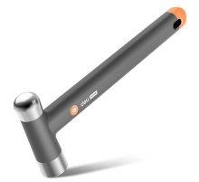 Ударно-рычажный инструмент молоток Deli Home Series Gray HT7008C вес бойка 250гр, эксклюзивный дизайн, рукоятка из высококачественного софттач пластика
