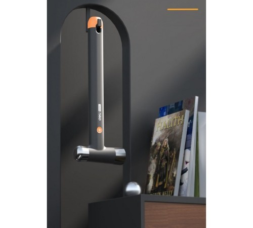 Ударно-рычажный инструмент молоток Deli Home Series Gray HT7008C вес бойка 250гр, эксклюзивный дизайн, рукоятка из высококачественного софттач пластика