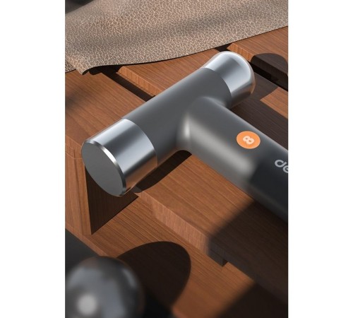 Ударно-рычажный инструмент молоток Deli Home Series Gray HT7008C вес бойка 250гр, эксклюзивный дизайн, рукоятка из высококачественного софттач пластика