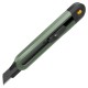 Нож Deli Технический нож "Home Series Green" Deli HT4018L ширина лезвия 18мм, эксклюзивный дизайн, корпус из высококачественного софттач пластика