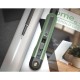 Нож Deli Технический нож "Home Series Green" Deli HT4018L ширина лезвия 18мм, эксклюзивный дизайн, корпус из высококачественного софттач пластика