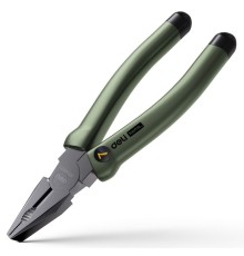 Комбинированные плоскогубцы "Home Series Green" Deli HT2007L  180мм, эксклюзивный дизайн, рукоятка из высококачественного софттач пластика