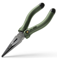 Удлиненные плоскогубцы "Home Series Green" Deli HT2106L  160мм, эксклюзивный дизайн, рукоятка из высококачественного софттач пластика