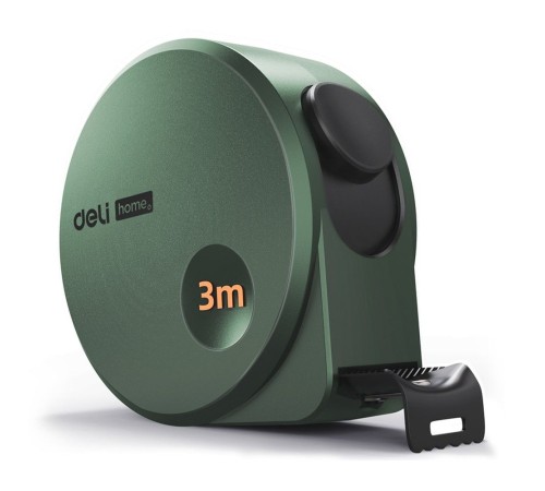 Измерительный и разметочный инструмент Deli Рулетка Home Series Green HT8316L 3м х 16мм, эксклюзивный дизайн, корпус - высококачественный софттач пластик Измерительный и разметочный инструмент Deli Рулетка Home Series Green HT8316L 3м х 16мм, эксклюзивный дизайн, корпус - высококачественный софттач пластик