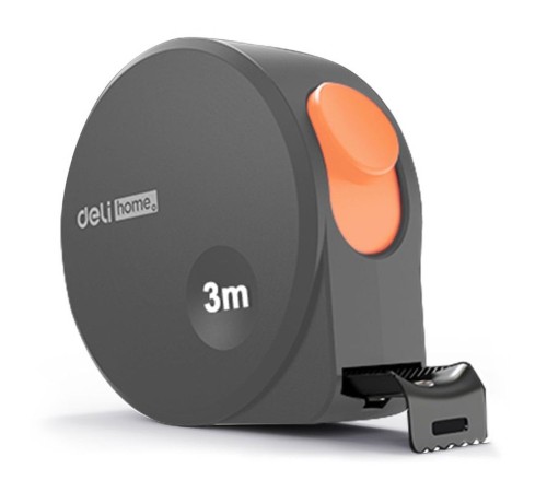 Измерительный и разметочный инструмент Deli Рулетка Home Series Gray HT8316C 3м х 16мм, эксклюзивный дизайн, корпус - высококачественный софттач пластик Измерительный и разметочный инструмент Deli Рулетка Home Series Gray HT8316C 3м х 16мм, эксклюзивный дизайн, корпус - высококачественный софттач пластик
