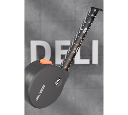 Измерительный и разметочный инструмент Deli Рулетка Home Series Gray HT8316C 3м х 16мм, эксклюзивный дизайн, корпус - высококачественный софттач пластик Измерительный и разметочный инструмент Deli Рулетка Home Series Gray HT8316C 3м х 16мм, эксклюзивный дизайн, корпус - высококачественный софттач пластик