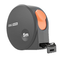 Измерительный и разметочный инструмент Deli Рулетка Home Series Gray HT8519C 5м х 19мм, эксклюзивный дизайн, корпус - высококачественный софттач пластик
