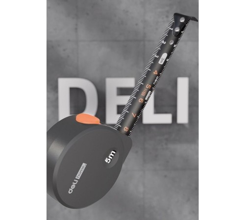 Измерительный и разметочный инструмент Deli Рулетка Home Series Gray HT8519C 5м х 19мм, эксклюзивный дизайн, корпус - высококачественный софттач пластик Измерительный и разметочный инструмент Deli Рулетка Home Series Gray HT8519C 5м х 19мм, эксклюзивный дизайн, корпус - высококачественный софттач пластик