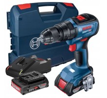 Дрель-шуруповерт Bosch GSR 18V-50 аккум. патрон:быстрозажимной (кейс в комплекте)
