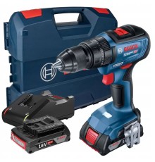 Дрель-шуруповерт Bosch GSR 18V-50 аккум. патрон:быстрозажимной (кейс в комплекте)