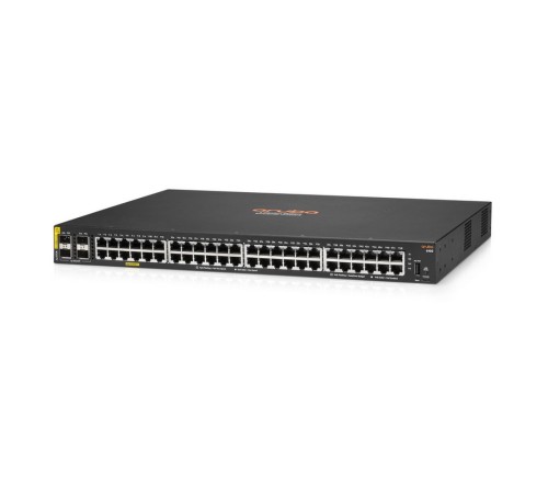 Коммутатор HPE Aruba 6100 JL675A 48G 4SFP+ 48PoE+ 370W управляемый Коммутатор HPE Aruba 6100 JL675A 48G 4SFP+ 48PoE+ 370W управляемый