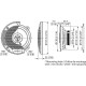Колонки автомобильные Kenwood KFC-S1366 260Вт 89дБ 4Ом 13см (5дюйм) (ком.:2кол.) коаксиальные двухполосные