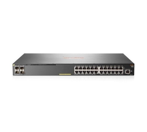 Коммутатор HPE Aruba 2930F JL255A 24G 4SFP+ 24PoE+ 370W