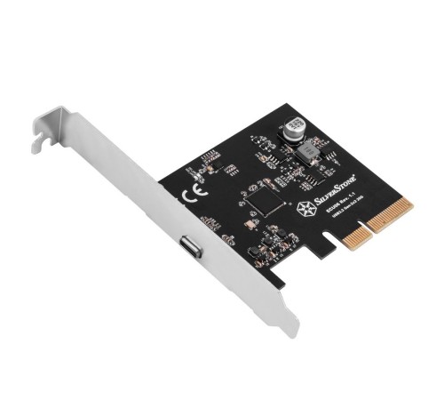 Контроллер Silverstone G56ECU060000010 SuperSpeed USB 20Gbps / USB-C 3.2 Gen 2x2 PCIe expansion card Контроллер Silverstone G56ECU060000010 SuperSpeed USB 20Gbps / USB-C 3.2 Gen 2x2 PCIe expansion card