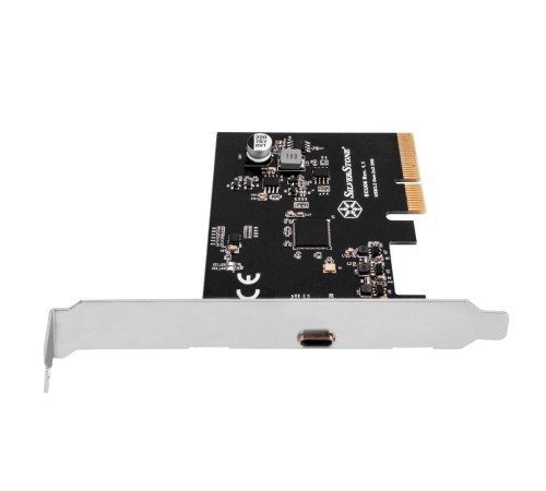 Контроллер Silverstone G56ECU060000010 SuperSpeed USB 20Gbps / USB-C 3.2 Gen 2x2 PCIe expansion card Контроллер Silverstone G56ECU060000010 SuperSpeed USB 20Gbps / USB-C 3.2 Gen 2x2 PCIe expansion card