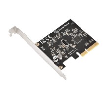 Контроллер Silverstone G56ECU070000010 SuperSpeed USB 20Gbps / internal USB-C Key-A 3.2 Gen 2x2 PCIe expansion card