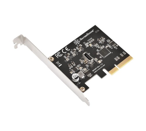 Контроллер Silverstone G56ECU070000010 SuperSpeed USB 20Gbps / internal USB-C Key-A 3.2 Gen 2x2 PCIe expansion card Контроллер Silverstone G56ECU070000010 SuperSpeed USB 20Gbps / internal USB-C Key-A 3.2 Gen 2x2 PCIe expansion card