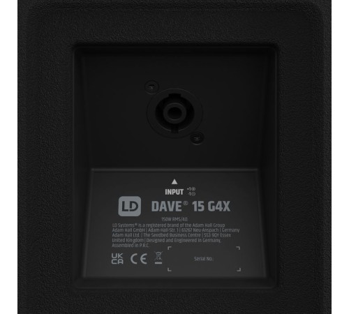 Компактный активный комплект PA-системы LD Systems DAVE 15 G4X