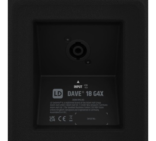 Компактный активный комплект PA-системы LD Systems DAVE 18 G4X