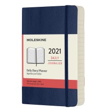 Ежедневник Moleskine CLASSIC SOFT Pocket 90x140мм 400стр. мягкая обложка синий сапфир