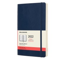 Ежедневник Moleskine CLASSIC SOFT Large 130х210мм 400стр. мягкая обложка синий сапфир