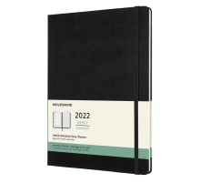 Еженедельник Moleskine CLASSIC WKNT XL 190х250мм 144стр. черный