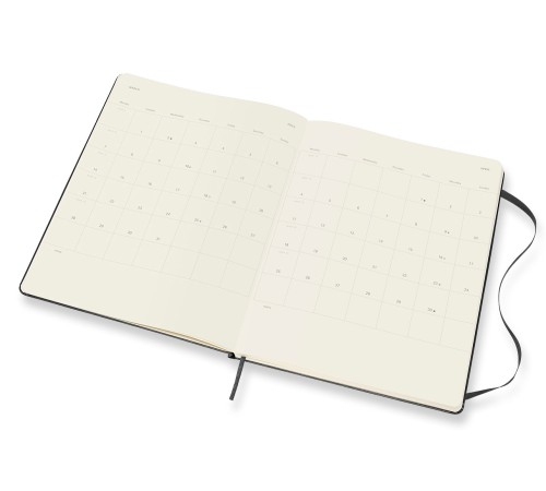 Еженедельник Moleskine CLASSIC WKNT XL 190х250мм 144стр. черный