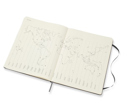 Еженедельник Moleskine CLASSIC WKNT XL 190х250мм 144стр. черный