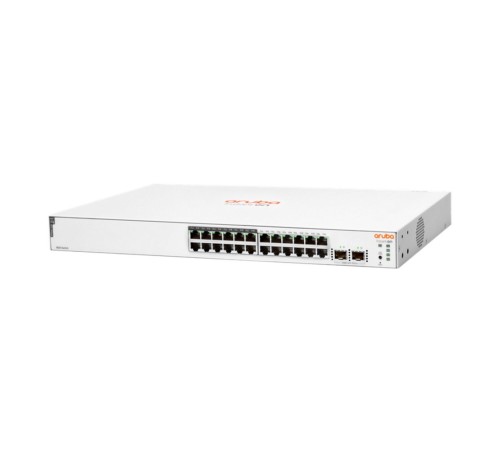 JL813A HPE Коммутатор Aruba Instant On 1830 24G Web-managed 12p Class4 PoE 195W 2SFP JL813A HPE Коммутатор Aruba Instant On 1830 24G Web-managed 12p Class4 PoE 195W 2SFP