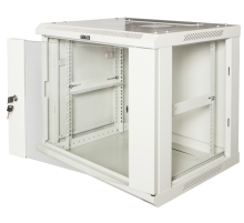 Шкаф коммутационный Lanmaster (TWT-CBWPG-6U-6X6-GY) настенный 6U 600x600мм пер.дв.стекл 60кг серый 500мм 368мм IP20