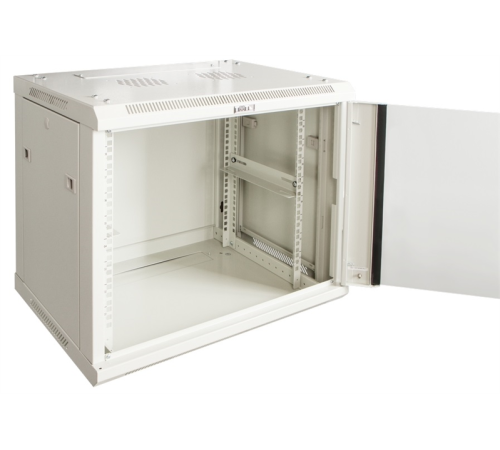 Шкаф коммутационный Lanmaster (TWT-CBWPG-6U-6X6-GY) настенный 6U 600x600мм пер.дв.стекл 60кг серый 500мм 368мм IP20