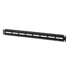 Патч-панель Hyperline PPHD-19-48-8P8C-C5E-110D 19" 1U 48xRJ45 кат.5e UTP