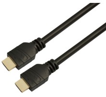 Кабель аудио-видео LAZSO WH-111 HDMI (m)/HDMI (m) 1м. Позолоченные контакты черный (WH-111(1M))