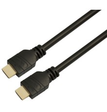 Кабель аудио-видео LAZSO WH-111 HDMI (m)/HDMI (m) 25м. Позолоченные контакты черный (WH-111(25M))