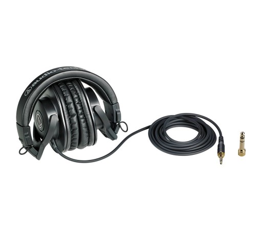 Наушники мониторные Audio-Technica ATH-M30X 3м черный проводные оголовье (15116965) Наушники мониторные Audio-Technica ATH-M30X 3м черный проводные оголовье (15116965)