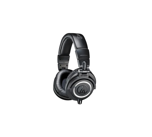 Наушники мониторные Audio-Technica ATH-M50X 1.2м черный проводные оголовье (15117007) Наушники мониторные Audio-Technica ATH-M50X 1.2м черный проводные оголовье (15117007)