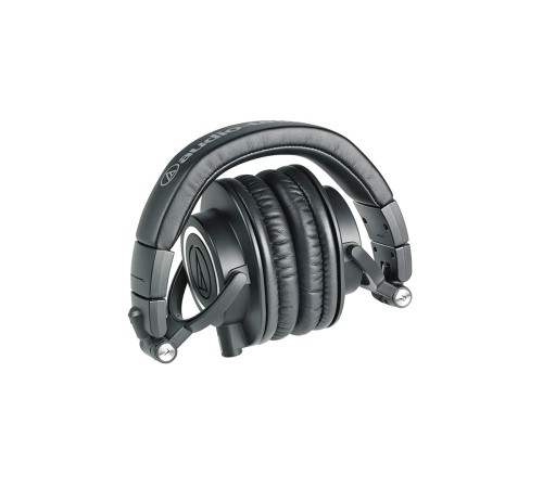 Наушники мониторные Audio-Technica ATH-M50X 1.2м черный проводные оголовье (15117007) Наушники мониторные Audio-Technica ATH-M50X 1.2м черный проводные оголовье (15117007)