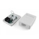Розетка Hyperline SB1-1-8P8C-C5E-WHRJ45 1 кат.5E UTP бел.